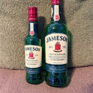 Jameson Irish Whiskey Bottles
